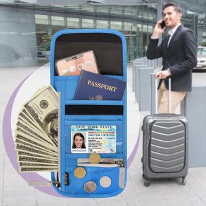 Travel Wallet with RFID Blocking