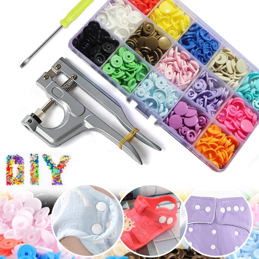 Snap Button DIY Set (150 Pcs Set)