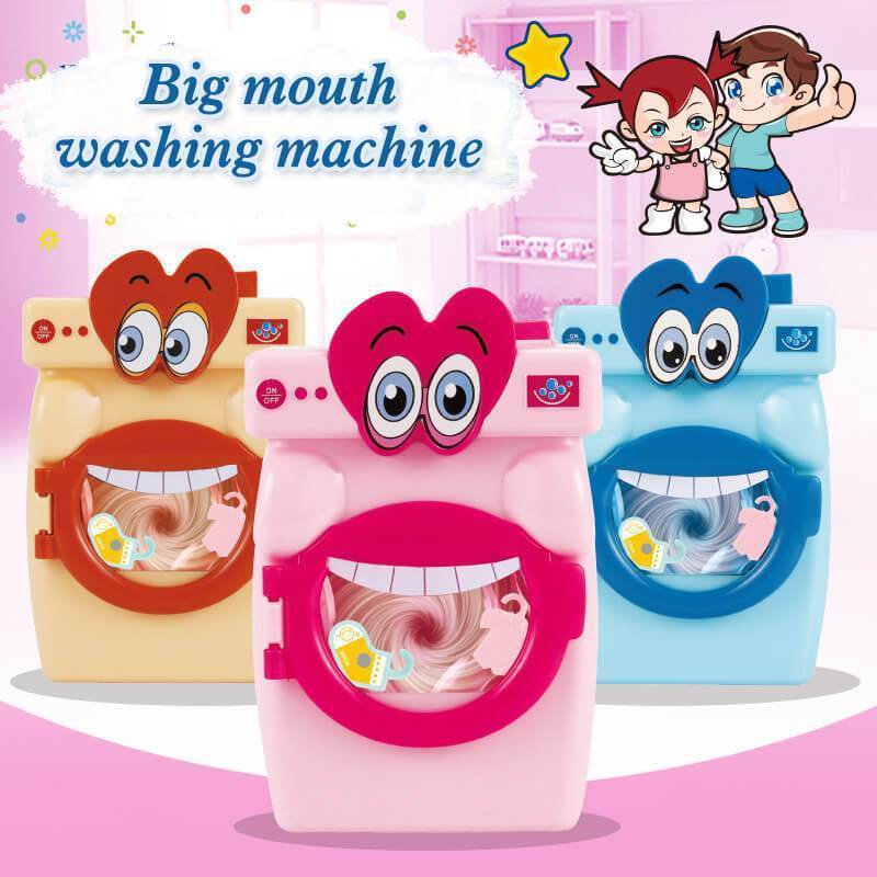 Big mouth washing machine toy