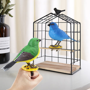 Voice control simulation bird