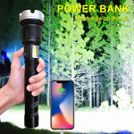 LED zoom flashlight