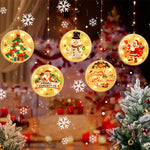 Christmas Painting Decoration Lights