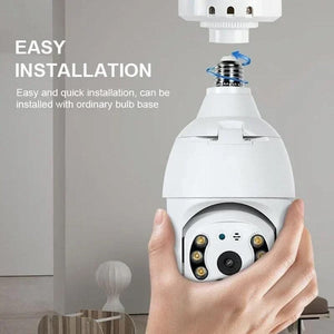 Wireless Wifi Light Bulb Camera Security Camera