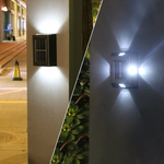 Outdoor Solar Wall Mount Path Lamp