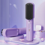 Portable Negative Ion Hair Straightening Comb