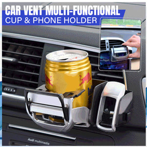 Car Vent Multi-functional Cup & Phone Holder