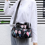 Waterproof Floral Crossbody Bag