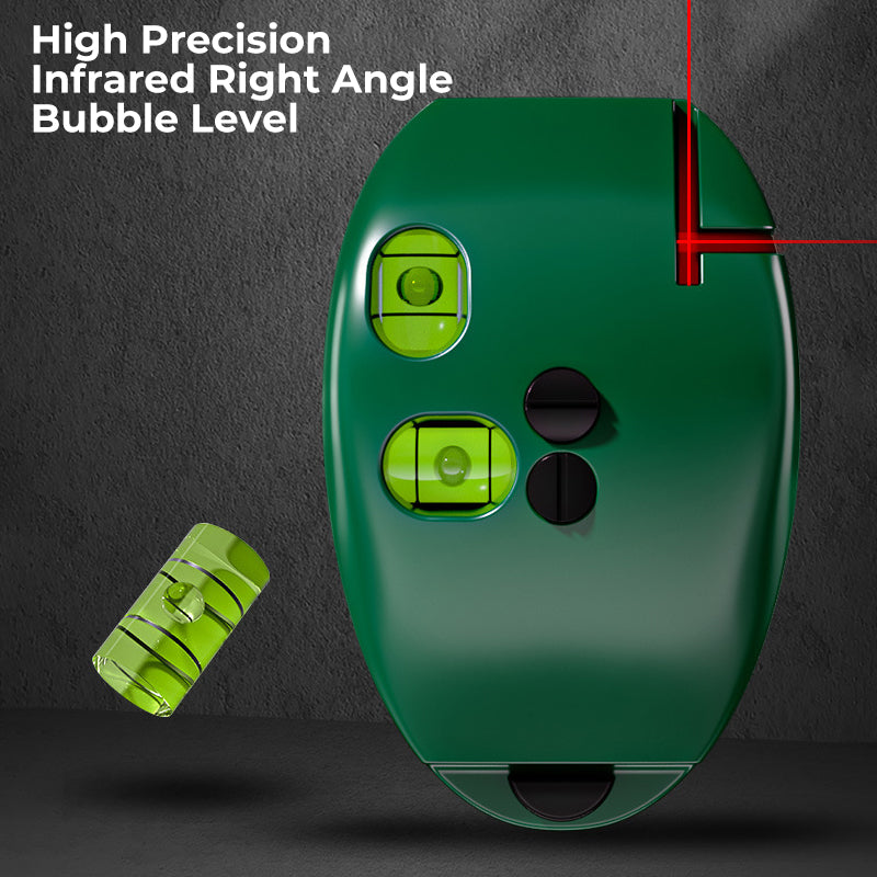 Electronic 90 degree laser scale