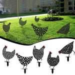 Simulated Chicken Ornament for Yard