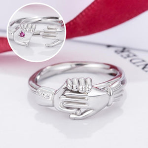 Jewelry inlaid 2-in-1 index finger ring