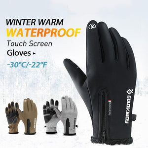 Warm Waterproof Touch Screen Gloves