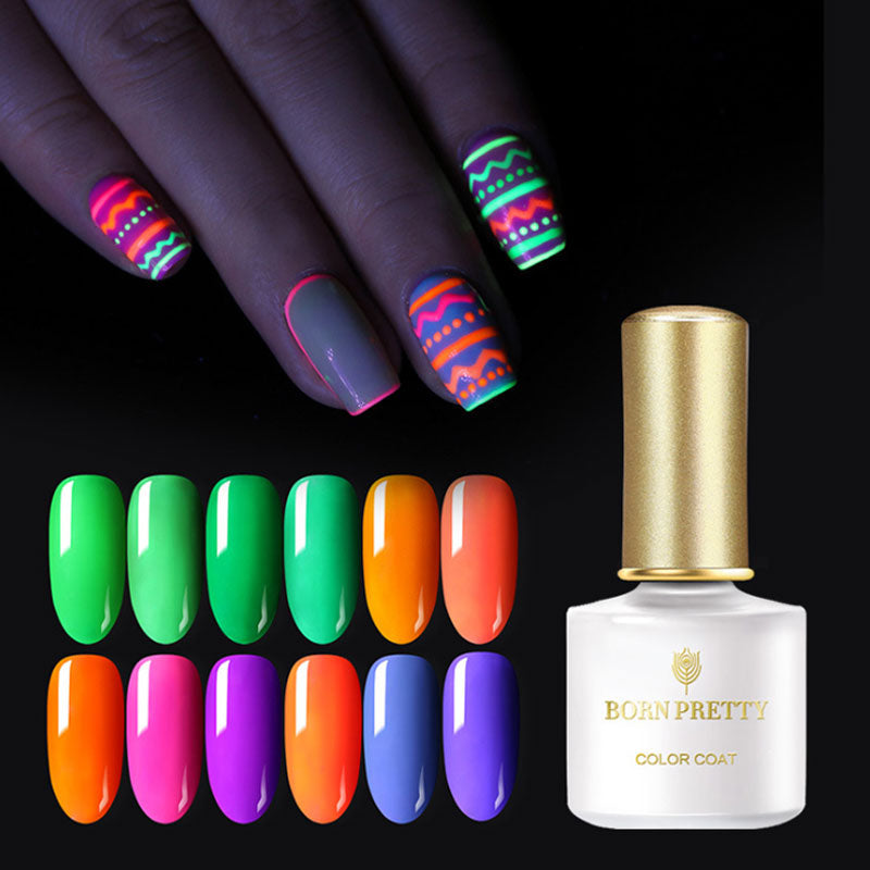 Luminous Neon Nail Gel