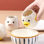 Cartoon Egg Yolk White Separator