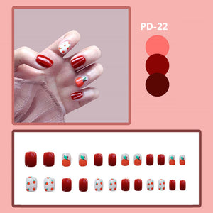 Full Cover Fake Nail Tips (24 PCs)