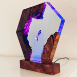 Resin Wood Light Lamp