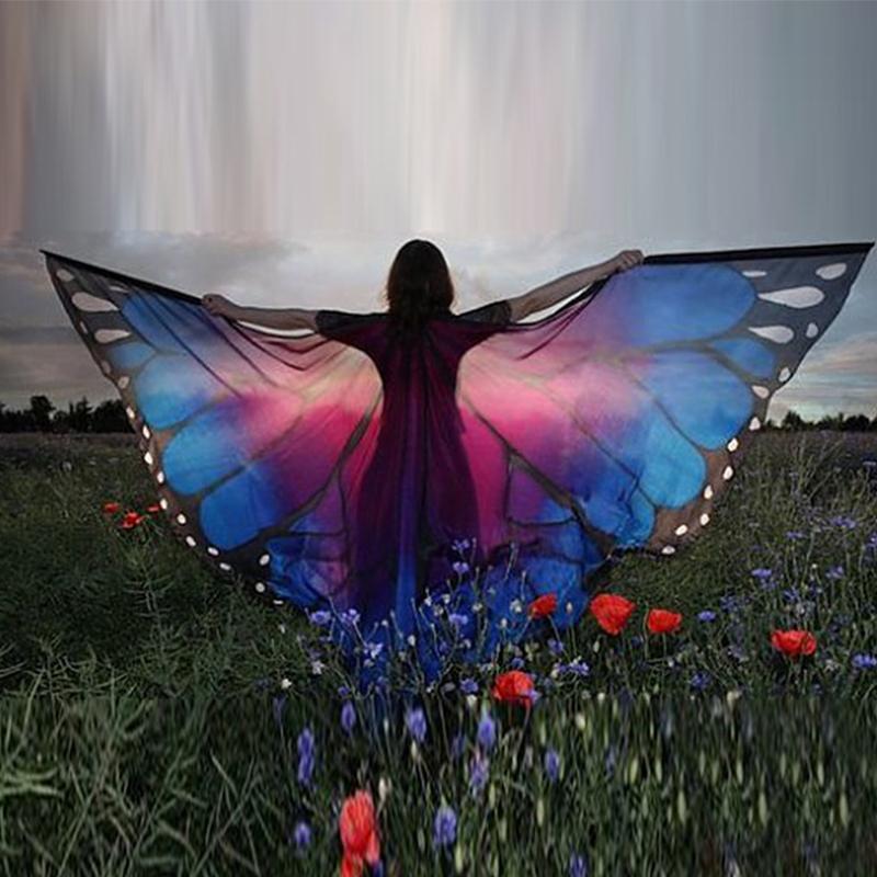 Lady's Butterfly Shawl