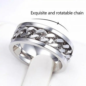 Titanium Steel Rotatable Chain Ring