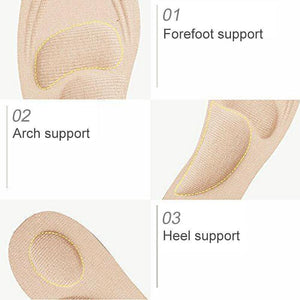 4D Arch Support Memory Foam Insole