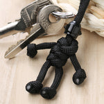 Braided Rope Paracord Buddy Keychain