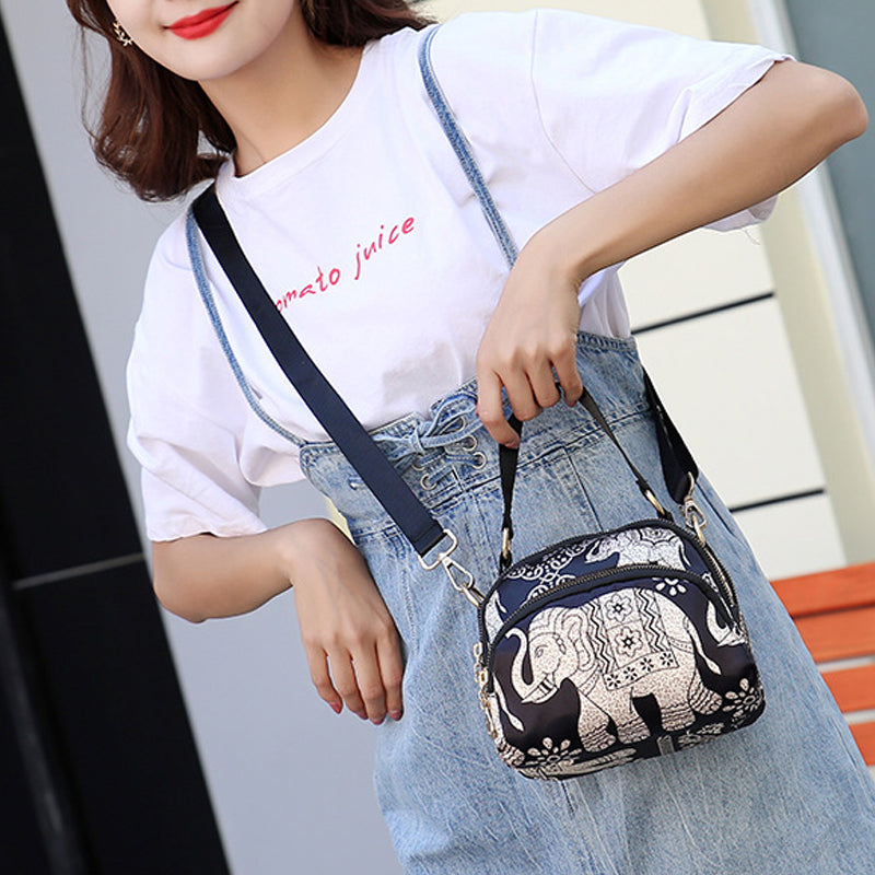 Ladies Fashion Printed Hand Bag