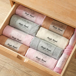 Self-adhesive Clothes Storage Roll-up Straps