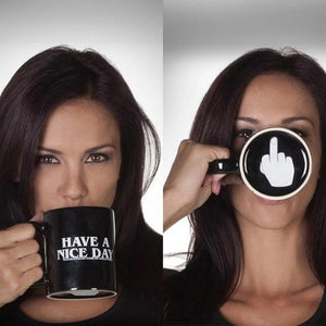 Funny Middle Finger Mug