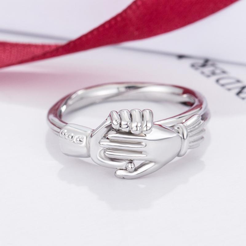 Jewelry inlaid 2-in-1 index finger ring