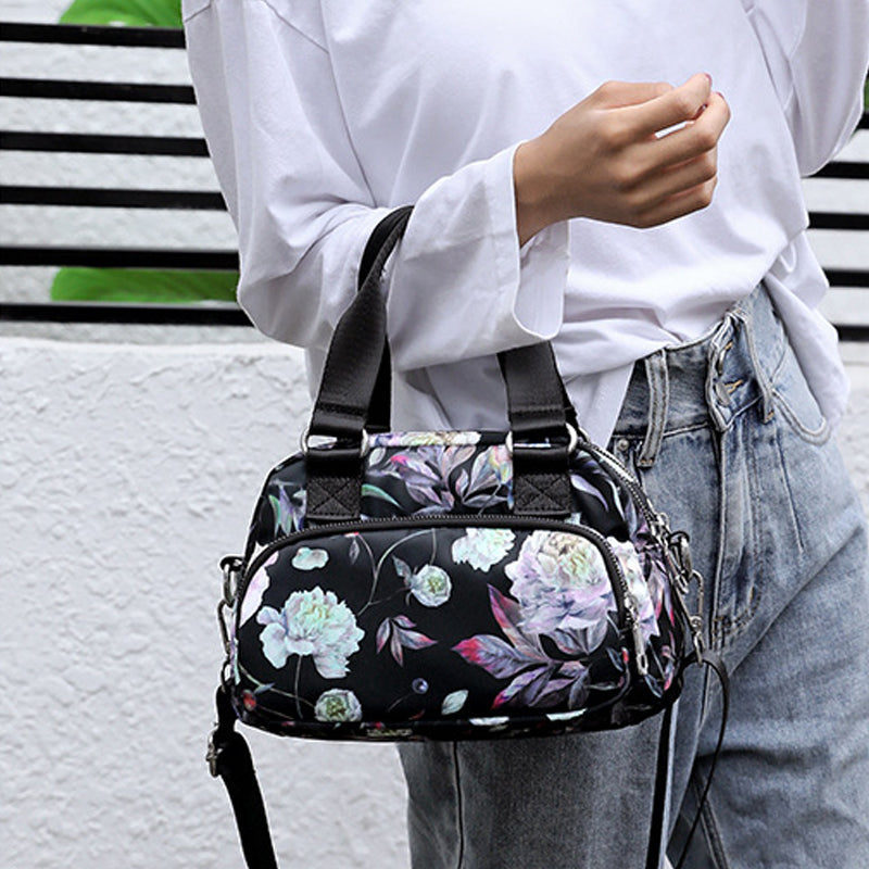 Waterproof Floral Crossbody Bag