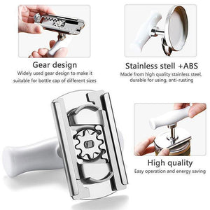 😍Size Adjustable Stainless Steel Can Opener Bottle Tin Cap