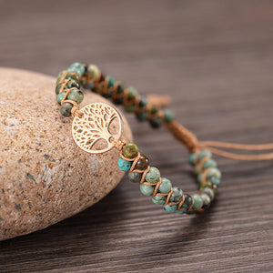 Handmade Natural Stone Boho Bracelet