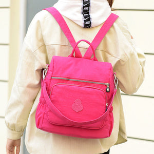 Waterproof Anti-Theft Crossbody Bag Backpack