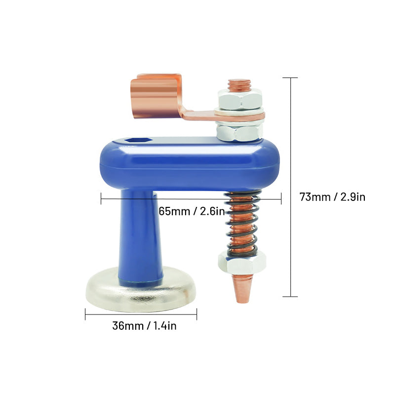 Magnetic Welding Support Clip