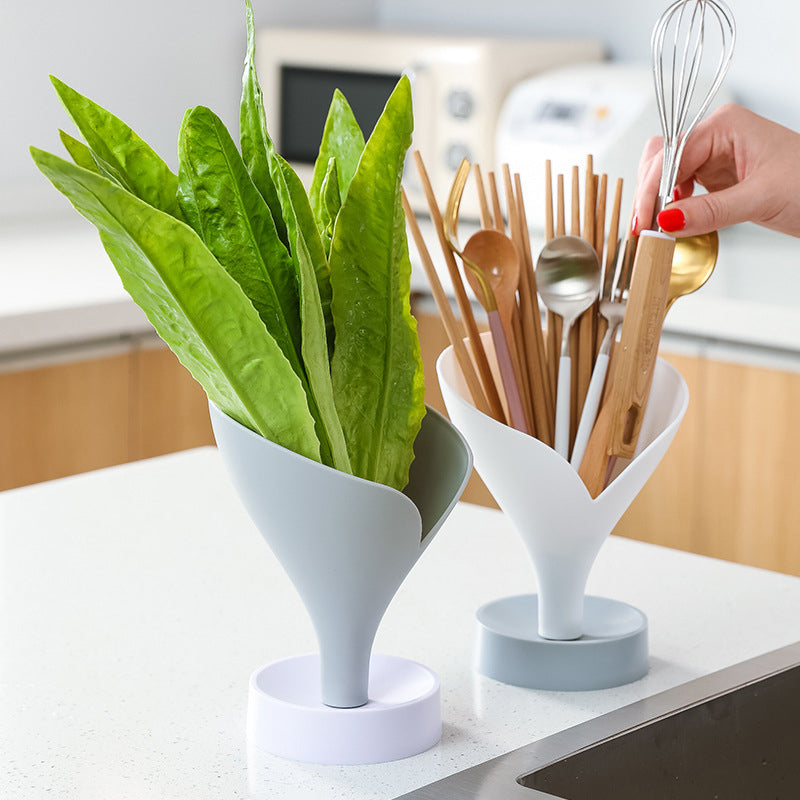 Tableware Storage Drain Rack