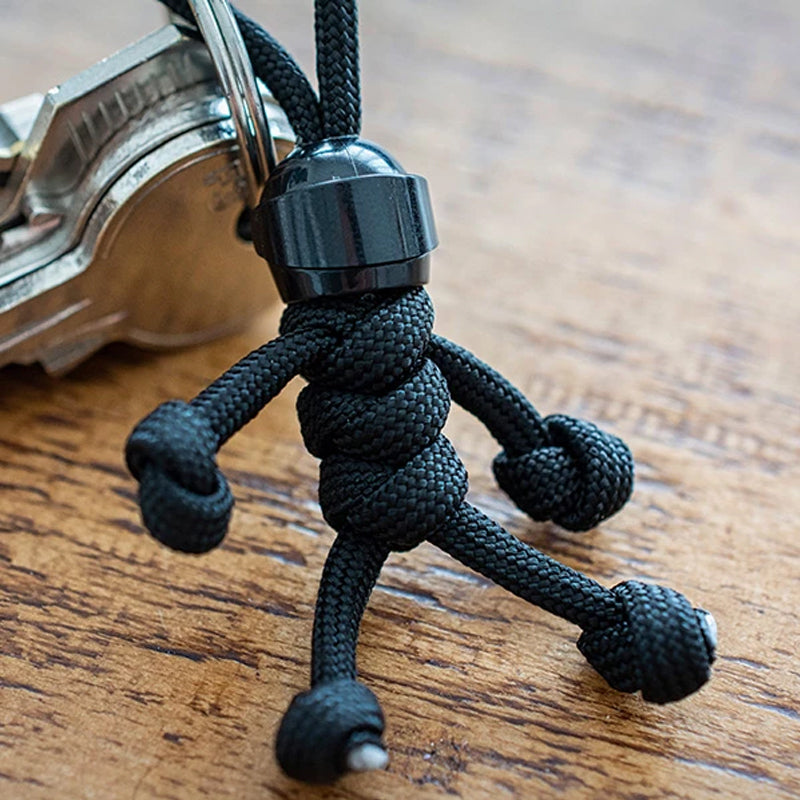 Braided Rope Paracord Buddy Keychain