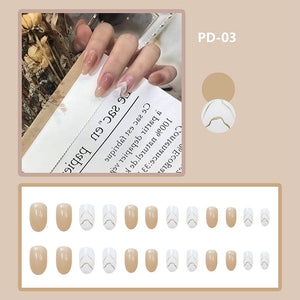 Full Cover Fake Nail Tips (24 PCs)