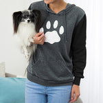 Paw Stripe Crewneck Sweatshirt