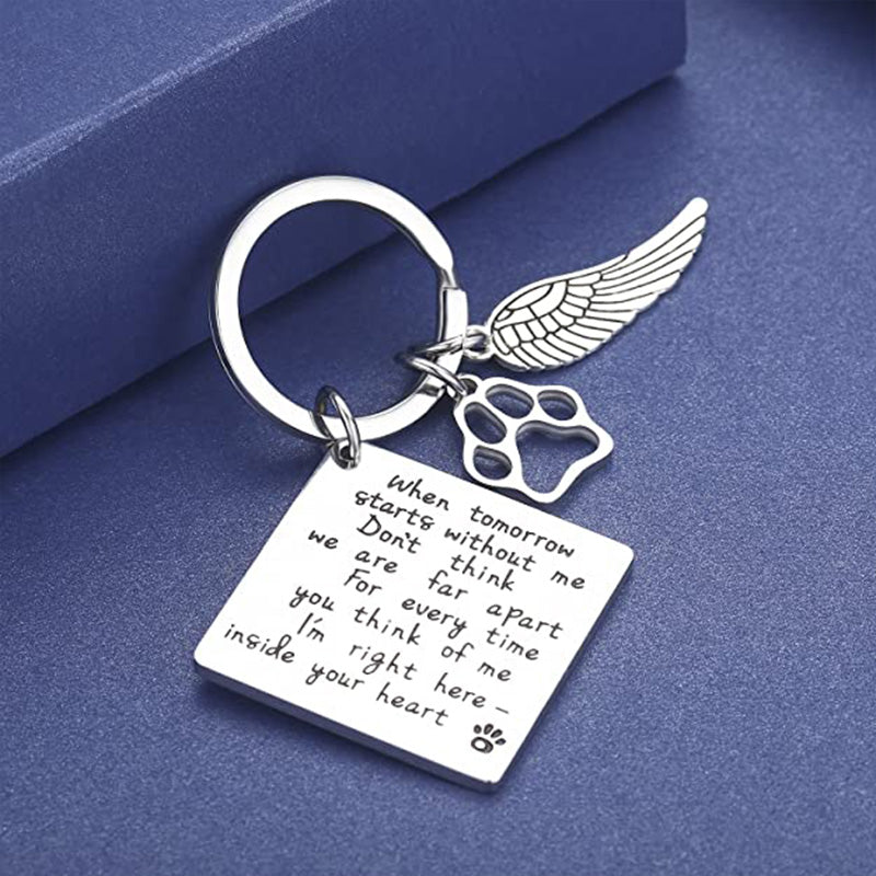 Pet Memorial Keychain