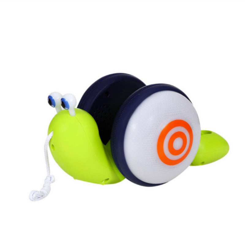 Cute Push Pull String Snail Toy For Toddler Kids Boys Girls