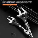 Large opening multifunctional wrench