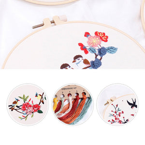 Hand-embroidered DIY Kit