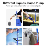 Battery-Operated Liquid Transfer Siphon Pump