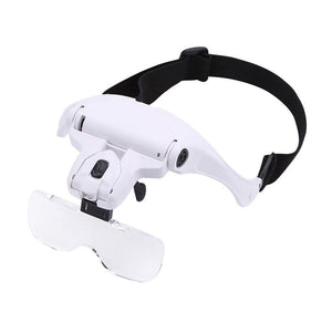 LED Magnifier Working Glass