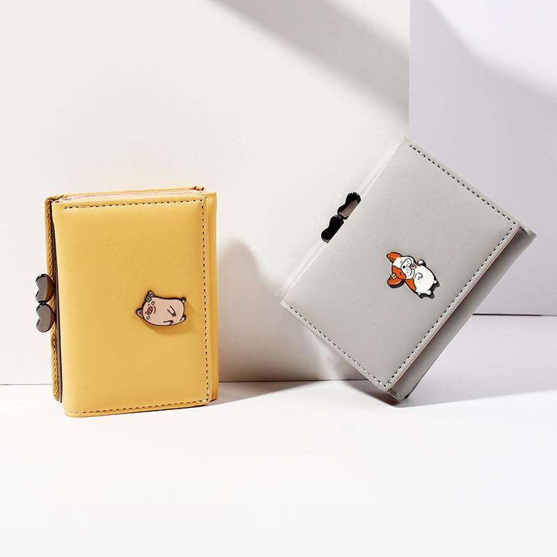 Three Folding Multi-Card Female Wallet