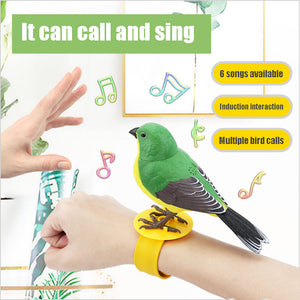 Voice control simulation bird