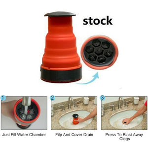 Sink Plunger - Power Drain Blaster