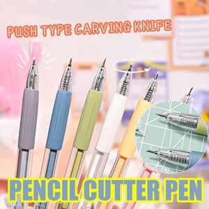 Cartoon Pattern Student Utility Knife Pen