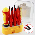 Insulated Screwdriver Tools Electrical Handle (10 PCs)