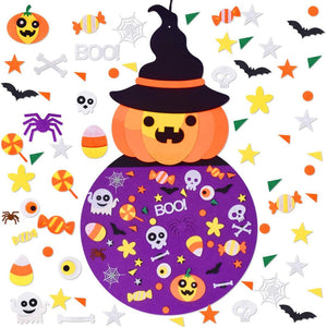 Kids Halloween DIY Felt Craft