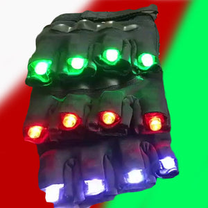 Color Rotating Laser Gloves