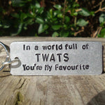 [Christmas Sale] 'You're My FAVOURITE' Funny Keychain